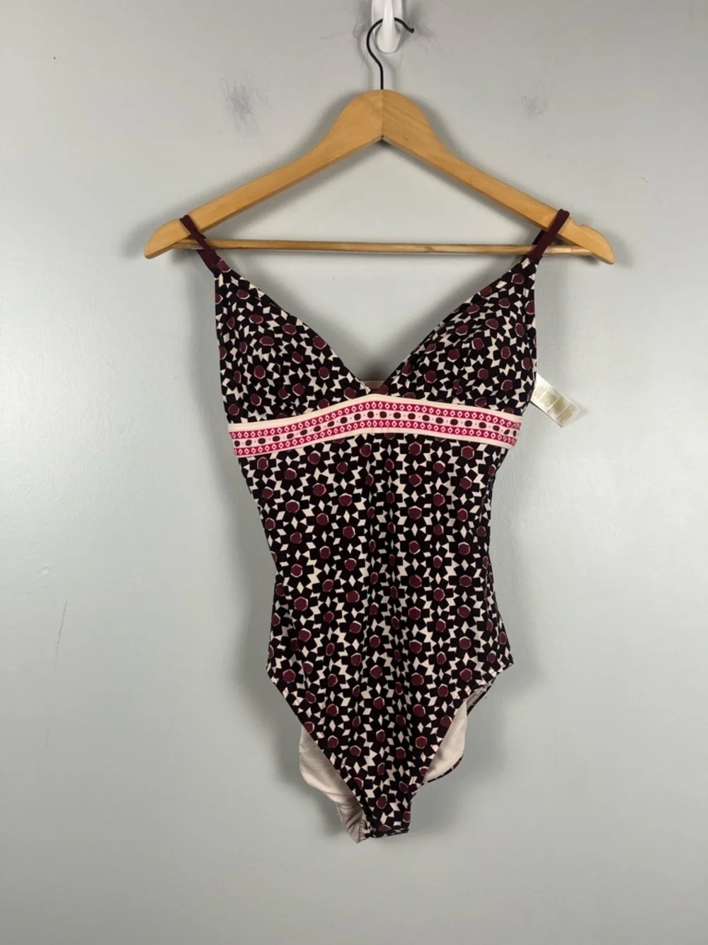 Kate Spade Coronado Beach Sumac Red Swimwear one piece size small